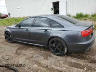2014 Audi A6 Prestige with VIN WAUHGAFC4EN015856, listed as a Copart auction lot 57858615 with 171,047 mi miles and Clean title. Bid and sale history available at DreamBid. Image 2.