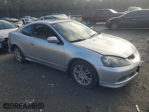 2006 Acura RSX with VIN JH4DC54886S001334, listed as a Copart auction lot 79616134 with 93,534 mi miles and Salvage Title. Bid and sale history available at carsss.com. Image 4.