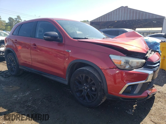 2018 Mitsubishi Outlander ES with VIN JA4AP3AU5JU014502, listed as a Copart auction lot 56117945 with 83,751 mi miles and Salvage title. Bid and sale history available at DreamBid. Image 4.