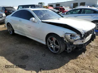 2008 Mercedes-Benz CL-Class V8 AMG with VIN WDDEJ77X88A013475, listed as a Copart auction lot 73311624 with 133,083 mi miles and Salvage Title. Bid and sale history available at carsss.com. Image 4.