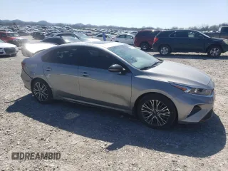 2023 Kia Forte GT-Line with VIN 3KPF54AD4PE628259, listed as a Copart auction lot 49410415 with 24,069 mi miles and Salvage Title. Bid and sale history available at carsss.com. Image 4.