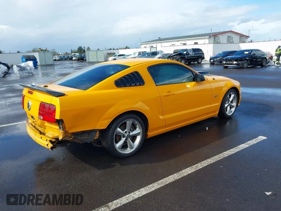 2007 Ford Mustang GT Deluxe with VIN 1ZVFT82H775239834, listed as a IAAI auction lot 41637789 with 175,655 mi miles. Bid and sale history available at carsss.com. Image 4.