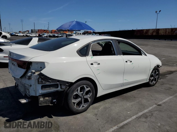 2019 Kia Forte LXS with VIN 3KPF24AD7KE115086, listed as a Copart auction lot 52215415 with 49,030 mi miles and Salvage title. Bid and sale history available at DreamBid. Image 3.