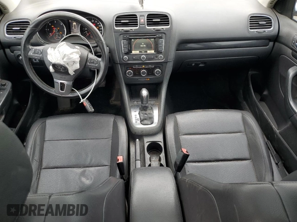 2012 Volkswagen Jetta TDI w/Sunroof & Nav with VIN 3VWPL7AJ0CM688540, listed as a Copart auction lot 54527095 with 123,072 mi miles and Salvage title. Bid and sale history available at DreamBid. Image 8.