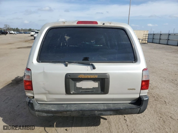 1997 Toyota 4Runner with VIN JT3GM84R0V0014289, listed as a Copart auction lot 47689215 with 0 mi miles and Salvage Title. Bid and sale history available at carsss.com. Image 6.