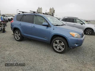 2008 Toyota RAV4 Sport with VIN JTMBK32V186039119, listed as a Copart auction lot 59575345 with 155,384 mi miles and Salvage title. Bid and sale history available at DreamBid. Image 4.