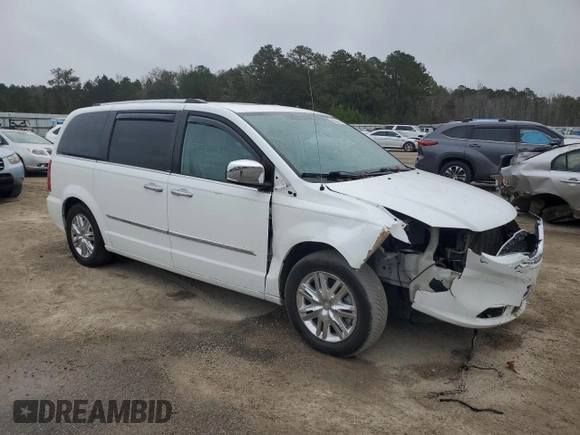 2014 Chrysler Town & Country Limited with VIN 2C4RC1GG8ER317917, listed as a Copart auction lot 80584314 with 183,830 mi miles and Salvage Title. Bid and sale history available at DreamBid. Image 4.