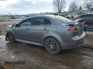 2016 Mitsubishi Lancer GT with VIN JA32U8FW0GU006342, listed as a Copart auction lot 89215865 with 0 mi miles and Salvage Title. Bid and sale history available at carsss.com. Image 2.