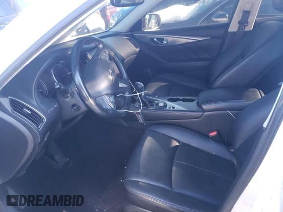 2016 Infiniti Q50 2.0t Premium with VIN JN1CV7AR0GM252213, listed as a Copart auction lot 84420874 with 100,763 mi miles and Salvage Title. Bid and sale history available at carsss.com. Image 7.