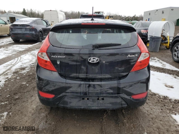 2014 Hyundai Accent SE with VIN KMHCU5AE8EU184754, listed as a Copart auction lot 50075125 with 123,984 mi miles and Clean Title. Bid and sale history available at carsss.com. Image 6.