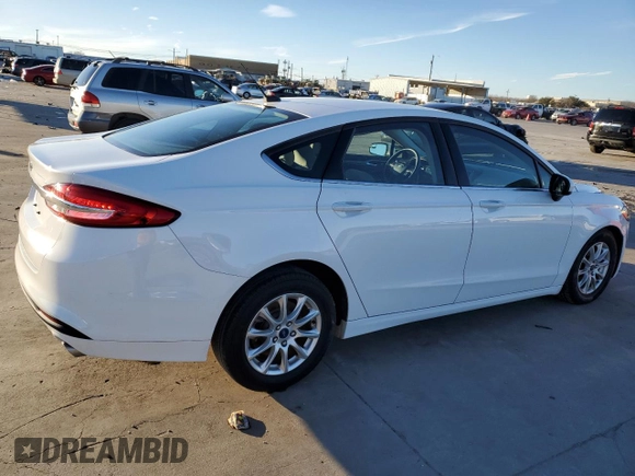 2017 Ford Fusion S with VIN 3FA6P0G70HR200354, listed as a Copart auction lot 87444024 with 62,020 mi miles and Clean Title. Bid and sale history available at DreamBid. Image 3.