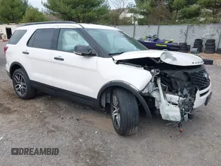 2018 Ford Explorer Sport with VIN 1FM5K8GT8JGB96174, listed as a IAAI auction lot 41853609 with 66,616 mi miles and . Bid and sale history available at DreamBid. Image 1.