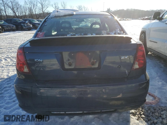 2007 Saturn ION z VIN 1G8AW15B87Z129221, wystawiony jako Copart lot #87710125 z przebiegiem 118 589 mil mil oraz Szkoda całkowita • Salvage title. Historia ofert i sprzedaży dostępna na DreamBid. Obrazek 6.