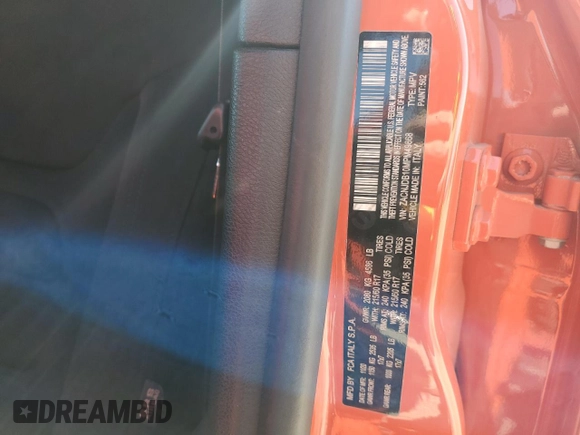 2021 Jeep Renegade Latitude with VIN ZACNJDB10MPM49868, listed as a Copart auction lot 53127945 with 46,956 mi miles and Salvage title. Bid and sale history available at DreamBid. Image 13.