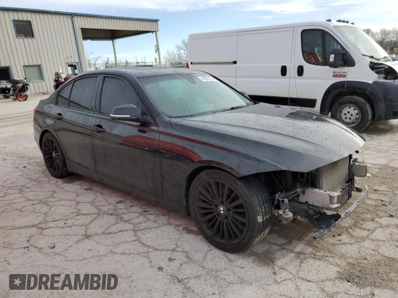 2012 BMW 3 Series 328i with VIN WBA3A5C55CF257376, listed as a Copart auction lot 46587005 with 157,965 mi miles and Salvage Title. Bid and sale history available at carsss.com. Image 4.