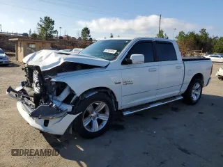 2016 Ram 1500 Sport with VIN 1C6RR6MT8GS414749, listed as a Copart auction lot 87182404 with 50,788 mi miles and Salvage Title. Bid and sale history available at carsss.com. Image 1.