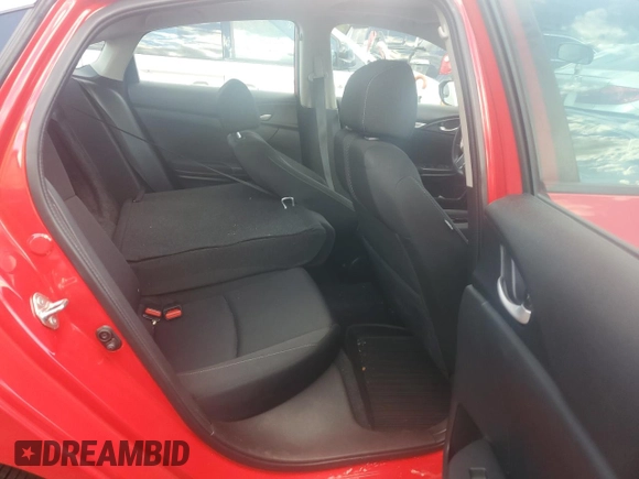 2018 Honda Civic EX with VIN 2HGFC2F74JH530701, listed as a Copart auction lot 74676554 with 69,624 mi miles and Salvage Title. Bid and sale history available at DreamBid. Image 10.