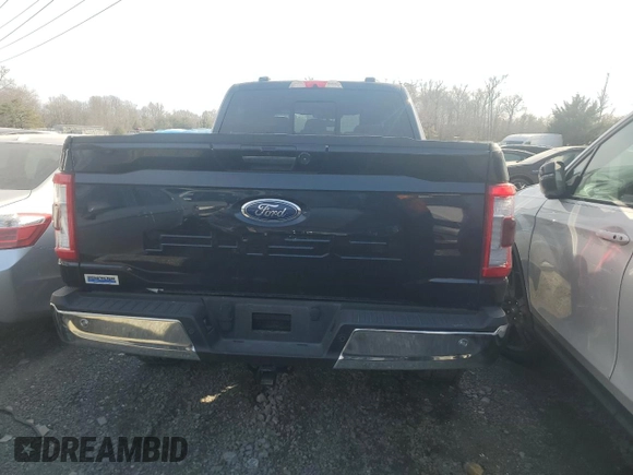 2023 Ford F-150 XL with VIN 1FTFW1ED7PFA06556, listed as a Copart auction lot 45241085 with 51,075 mi miles and Salvage Title. Bid and sale history available at carsss.com. Image 6.
