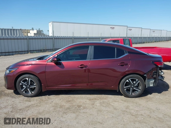 2024 Nissan Sentra SV with VIN 3N1AB8CV9RY379302, listed as a IAAI auction lot 42505057 with 4,839 mi miles and . Bid and sale history available at DreamBid. Image 15.