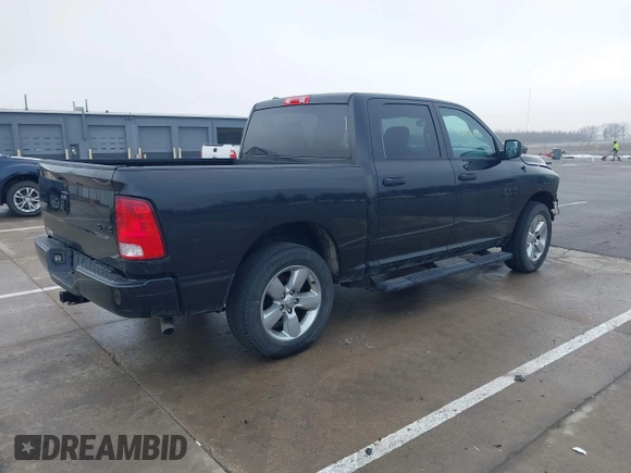 2017 Ram 1500 Express with VIN 1C6RR7KG3HS813355, listed as a IAAI auction lot 41677868 with 79,672 mi miles and . Bid and sale history available at DreamBid. Image 4.