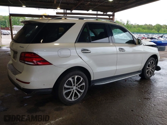 2016 Mercedes-Benz GLE 350 with VIN 4JGDA5HB9GA749395, listed as a IAAI auction lot 42346054 with 218,969 mi miles and . Bid and sale history available at DreamBid. Image 4.
