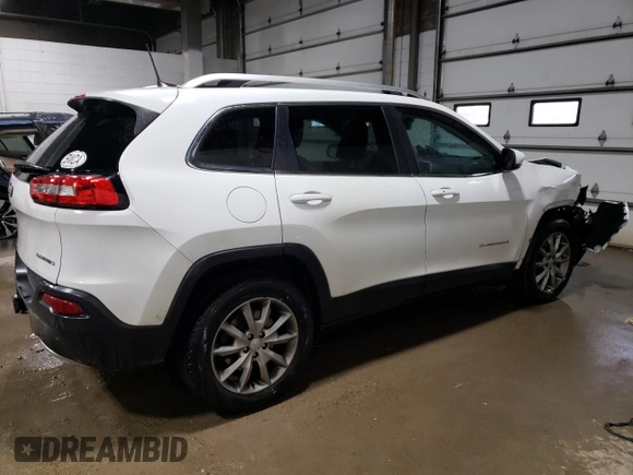 2018 Jeep Cherokee Limited with VIN 1C4PJMDX1JD571369, listed as a Copart auction lot 42964195 with 119,798 mi miles and Salvage Title. Bid and sale history available at carsss.com. Image 3.