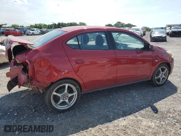 2019 Mitsubishi Mirage ES with VIN ML32F3FJXKHF18829, listed as a Copart auction lot 60101815 with 85,544 mi miles and Salvage title. Bid and sale history available at DreamBid. Image 3.