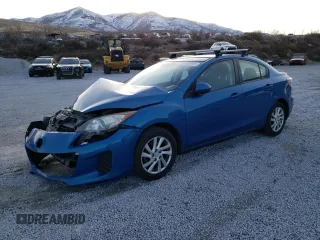 2012 Mazda 3 i Touring with VIN JM1BL1V79C1596476, listed as a Copart auction lot 44993965 with 154,933 mi miles and Salvage Title. Bid and sale history available at DreamBid. Image 1.