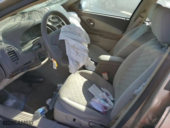 2005 Chevrolet Malibu LS with VIN 1G1ZT52865F261449, listed as a Copart auction lot 50224305 with 0 mi miles and Non Repairable. Bid and sale history available at carsss.com. Image 7.