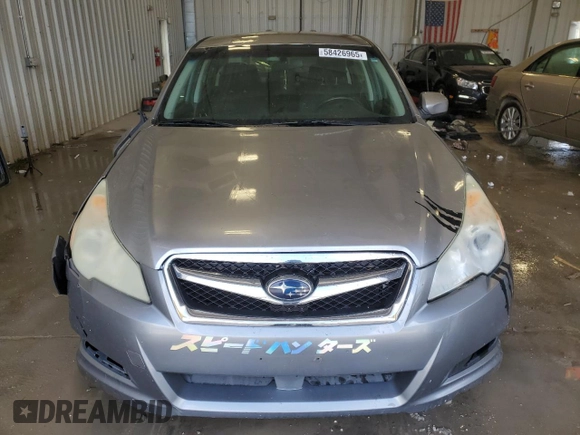 2011 Subaru Legacy Prem with VIN 4S3BMBB61B3227807, listed as a Copart auction lot 58426965 with 225,888 mi miles and Non repairable. Bid and sale history available at DreamBid. Image 5.
