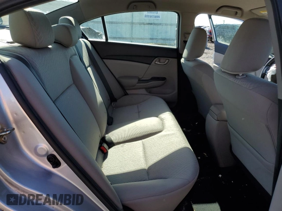 2015 Honda Civic Sedan LX with VIN 19XFB2F51FE280661, listed as a Copart auction lot 53431935 with 175,730 mi miles and Salvage Title. Bid and sale history available at carsss.com. Image 11.