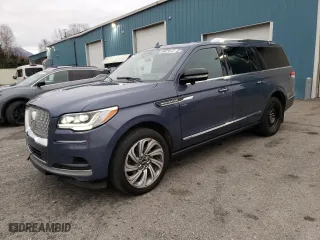 2023 Lincoln Navigator L Reserve with VIN 5LMJJ3LG1PEL02544, listed as a Copart auction lot 77142394 with 26,273 mi miles and Clean Title. Bid and sale history available at carsss.com. Image 1.