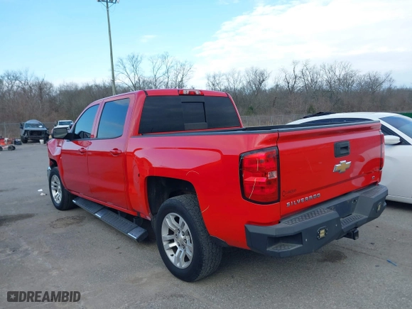 2016 Chevrolet Silverado 1500 LT with VIN 3GCPCREC0GG135790, listed as a IAAI auction lot 41695861 with 256,484 mi miles. Bid and sale history available at carsss.com. Image 3.