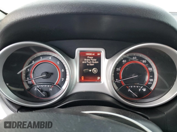 2013 Dodge Journey American Value with VIN 3C4PDCAB9DT604157, listed as a Copart auction lot 48206675 with 158,392 mi miles and Salvage Title. Bid and sale history available at DreamBid. Image 9.