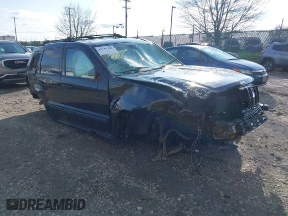 2007 Jeep Grand Cherokee Laredo with VIN 1J8HR48P57C639512, listed as a IAAI auction lot 41915302 with 1 mi miles. Bid and sale history available at carsss.com. Image 1.