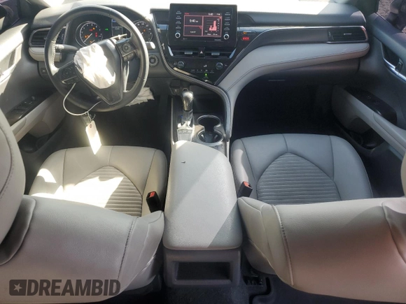 2023 Toyota Camry SE with VIN 4T1T11AK3PU777092, listed as a Copart auction lot 52180785 with 46,836 mi miles and Salvage Title. Bid and sale history available at DreamBid. Image 8.