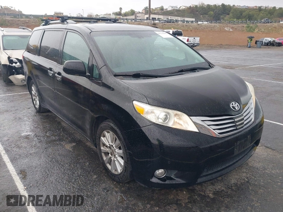 2011 Toyota Sienna XLE AAS with VIN 5TDYK3DC3BS004241, listed as a IAAI auction lot 41732296 with 173,527 mi miles and . Bid and sale history available at DreamBid. Image 1.