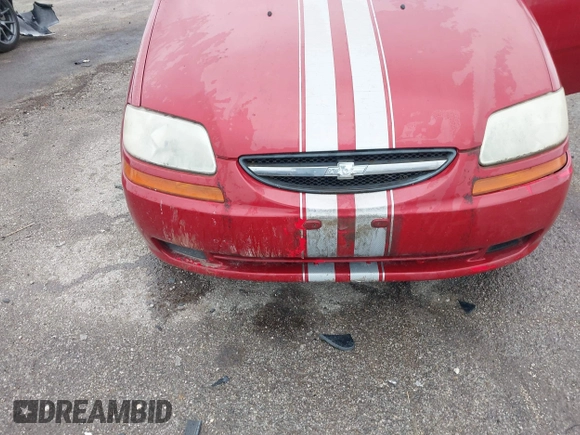 2006 Chevrolet Aveo LS with VIN KL1TD66686B681805, listed as a IAAI auction lot 42307732 with 172,769 mi miles and . Bid and sale history available at DreamBid. Image 6.