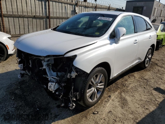 2015 Lexus RX 450h with VIN 2T2ZB1BAXFC003348, listed as a Copart auction lot 88293535 with 107,161 mi miles and Salvage Title. Bid and sale history available at DreamBid. Image 1.