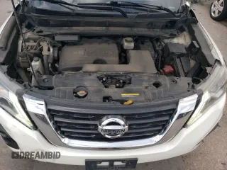 2018 Nissan Pathfinder Platinum with VIN 5N1DR2MM8JC666874, listed as a Copart auction lot 76594074 with 258,012 mi miles and Salvage title. Bid and sale history available at DreamBid. Image 13.