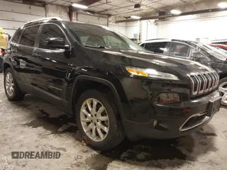 2017 Jeep Cherokee Limited with VIN 1C4PJMDB8HW636804, listed as a IAAI auction lot 41543269 with 118,633 mi miles and . Bid and sale history available at carsss.com. Image 1.