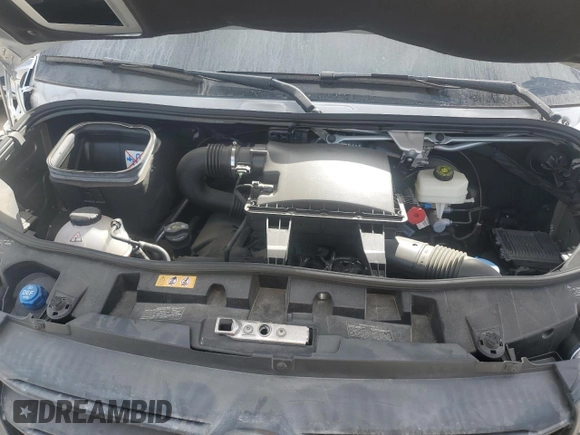 2020 Mercedes-Benz Sprinter with VIN W1Z4EFHY1LP267084, listed as a Copart auction lot 77692904 with 6,062 mi miles and Non Repairable. Bid and sale history available at DreamBid. Image 12.