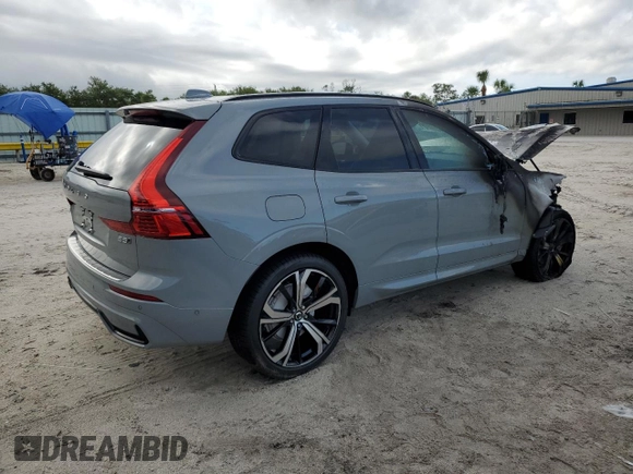 2025 Volvo XC60 Ultra с VIN YV4M12RM1S1221052, выставлен на аукционе Copart как лот 59017845 с пробегом Не указан миль и На запчасти • Non repairable. История ставок и продаж доступна на DreamBid. Изображение 3.