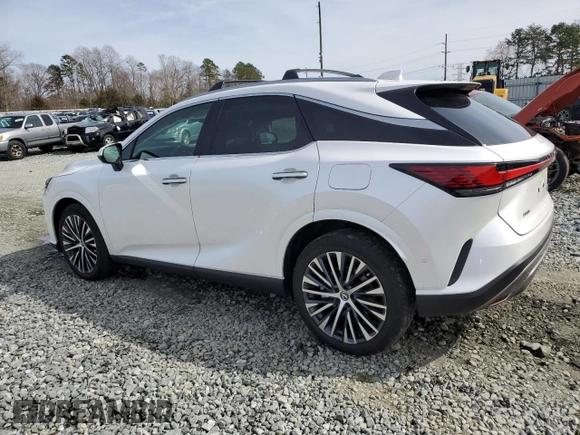 2023 Lexus RX with VIN 2T2BAMCAXPC022178, listed as a Copart auction lot 44881814 with 8,659 mi miles. Bid and sale history available at carsss.com. Image 2.