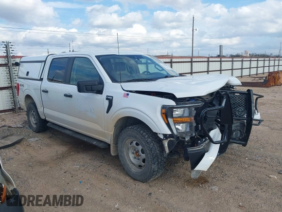 2023 Ford F-150 XL with VIN 1FTFW1E54PKD38809, listed as a IAAI auction lot 41656998 with 29,343 mi miles. Bid and sale history available at carsss.com. Image 13.