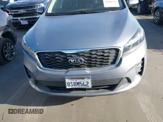 2020 Kia Sorento LX with VIN 5XYPG4A30LG699221, listed as a IAAI auction lot 41906516 with 59,482 mi miles. Bid and sale history available at carsss.com. Image 13.