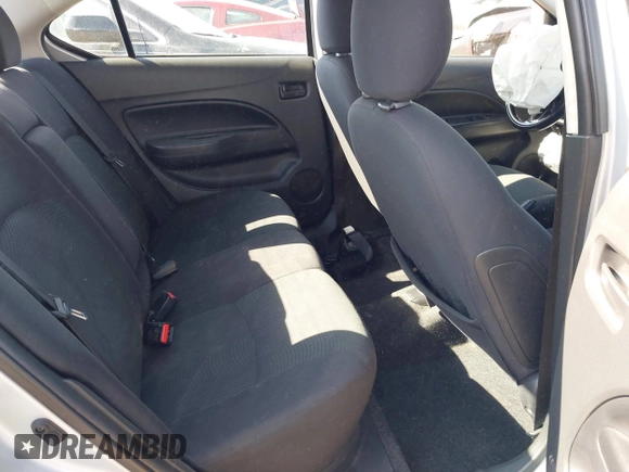 2017 Mitsubishi Mirage G4 ES with VIN ML32F3FJ4HHF17183, listed as a IAAI auction lot 41930364 with 96,001 mi miles. Bid and sale history available at carsss.com. Image 8.