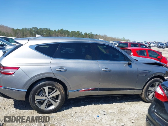 2023 Genesis GV80 z VIN KMUHBDSB2PU127612, wystawiony jako IAAI lot #41870279 z przebiegiem 30 585 mil mil oraz . Historia ofert i sprzedaży dostępna na DreamBid. Obrazek 14.