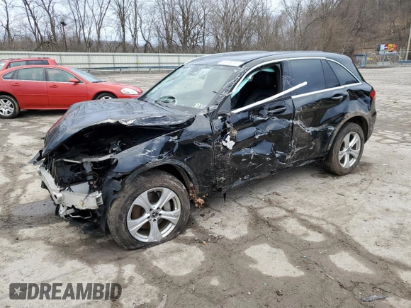 2017 Mercedes-Benz GLC with VIN WDC0G4KB1HV007677, listed as a Copart auction lot 39696093 with 107,848 mi miles. Bid and sale history available at carsss.com. Image 1.