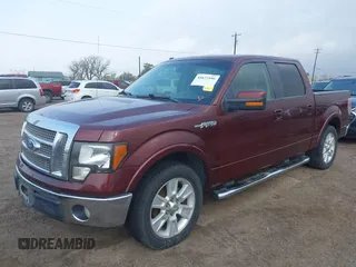 2010 Ford F-150 XL with VIN 1FTFW1CV3AFB87352, listed as a IAAI auction lot 41675896 with 266,452 mi miles. Bid and sale history available at carsss.com. Image 2.